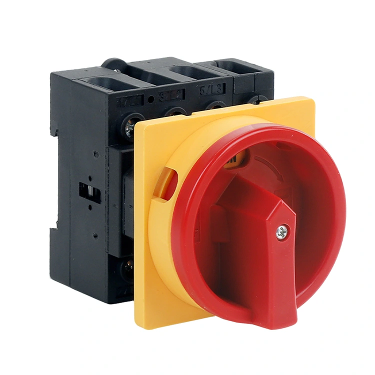 বোর্ড প্যাডলক ক্যাম সুইচের পিছনে 40A Y টাইপ ইনস্টলেশন