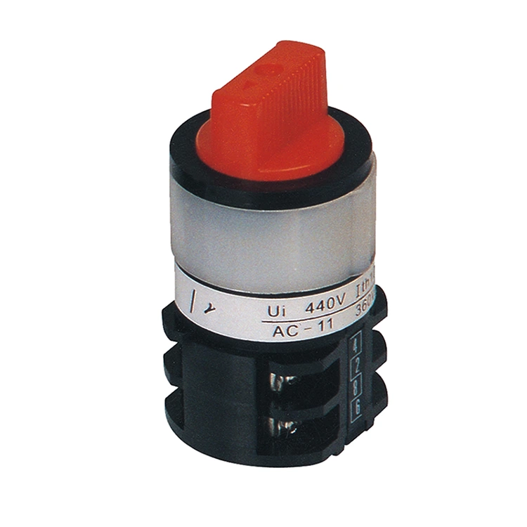 10A সেন্টার হোল মাউন্টিং তিনটি পজিশন ক্যাম সুইচ