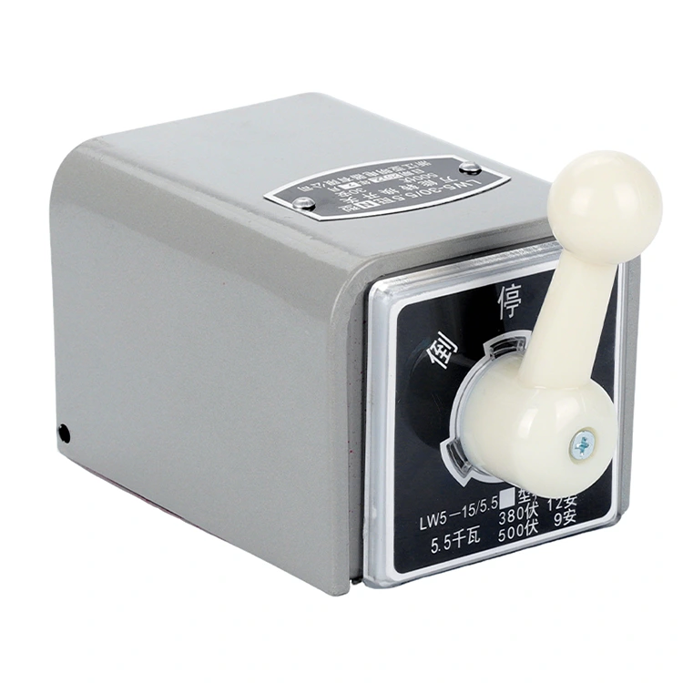 16A মেটাল শেল বক্স সহ বৈদ্যুতিক ম্যানুয়াল পরিবর্তন সুইচ