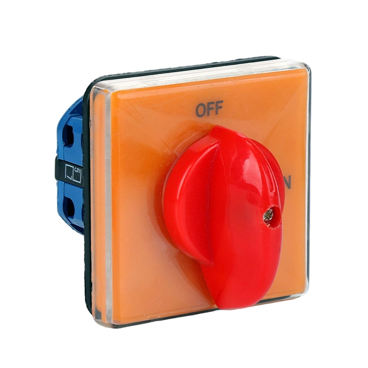 20A বড় প্যানেল অফ-অন রোটারি সুইচ