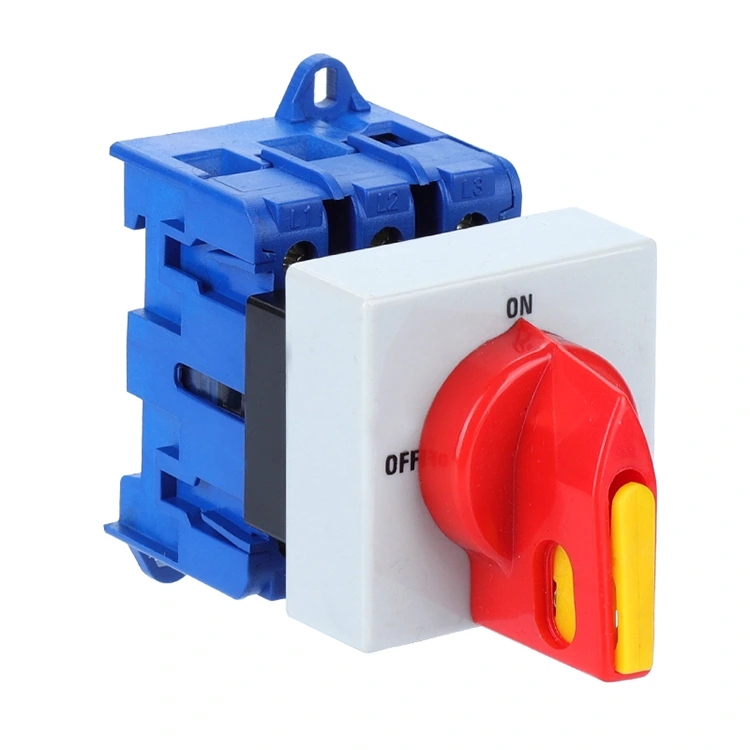 25A প্যাডলক হ্যান্ডেল দুর্ঘটনাজনিত অপারেশন আইসোলেটর সুইচ প্রতিরোধ করে