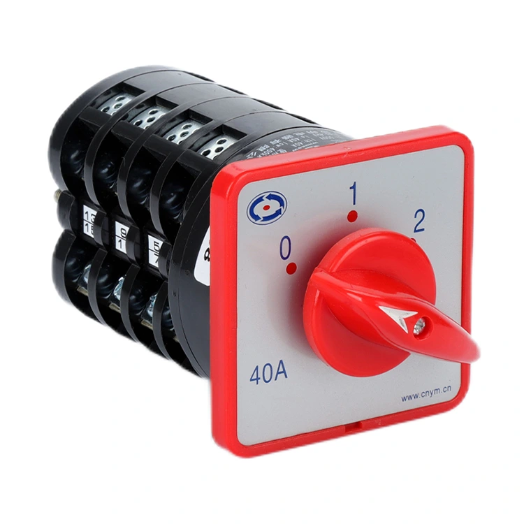40A কম্বিনেশন রোটারি ক্যাম সুইচ 7.5kw