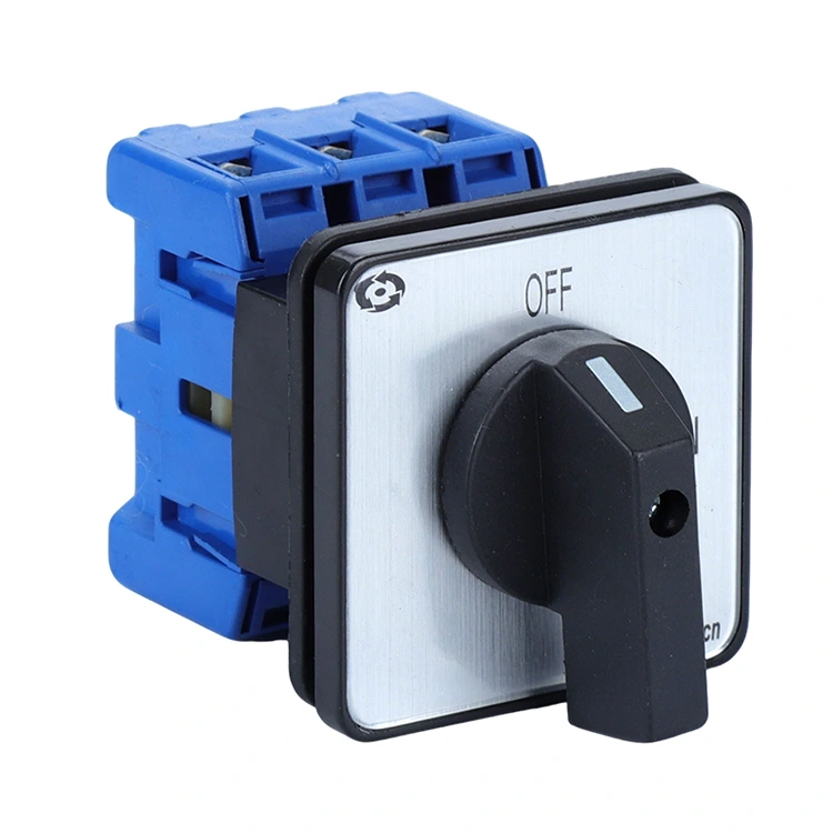 40A নব কন্ট্রোল অফ-অন প্যানেল স্ক্রু মাউন্টিং আইসোলেশন সুইচ