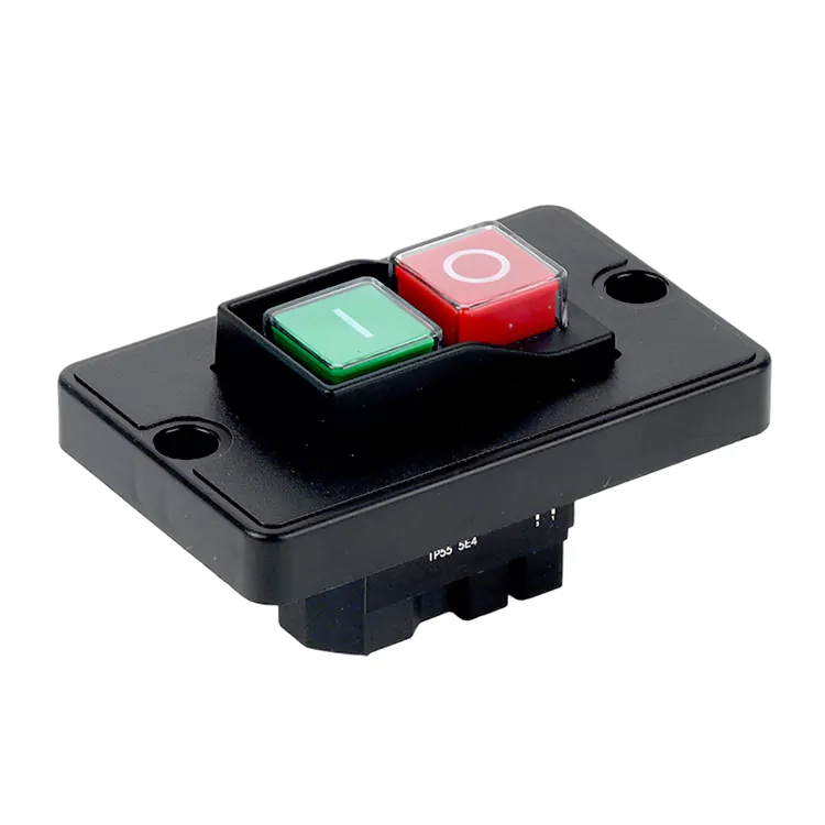 8A বড় প্যানেল পুশ বোতাম ইলেক্ট্রোম্যাগনেটিক সুইচ
