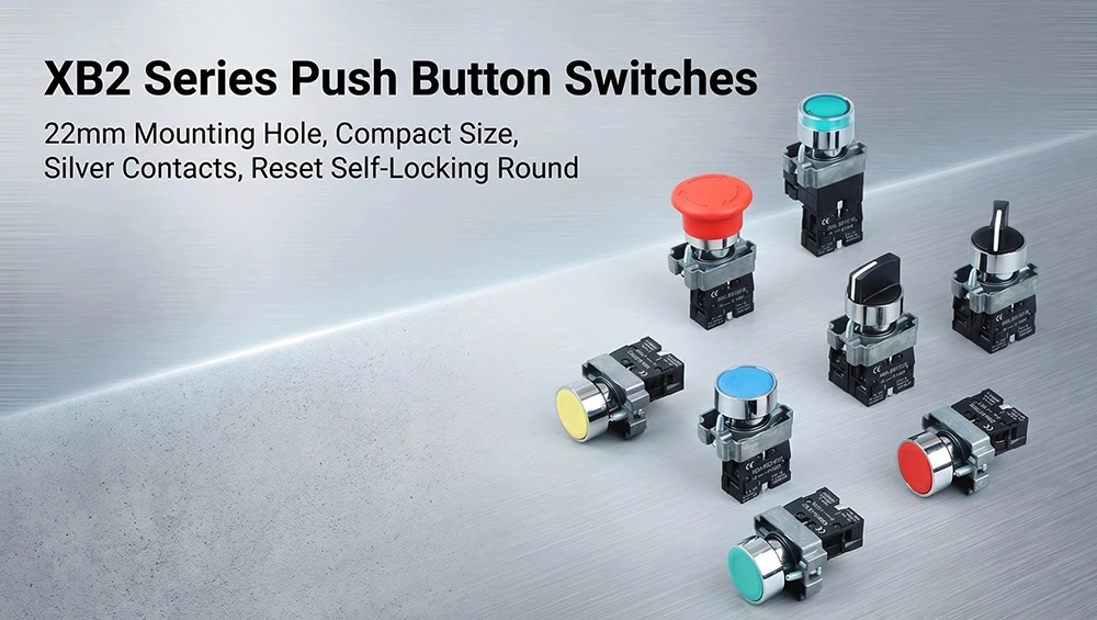 XB2-BS Emergency Stop Push Button Switch
