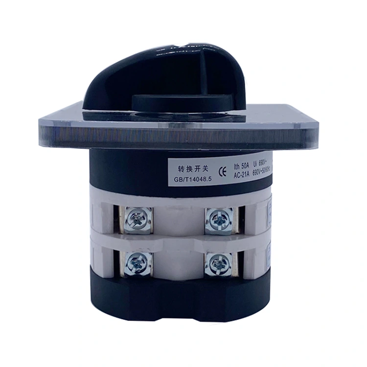 LW31 50A তিনটি অবস্থানের সংমিশ্রণ ঘূর্ণমান ক্যাম সুইচ