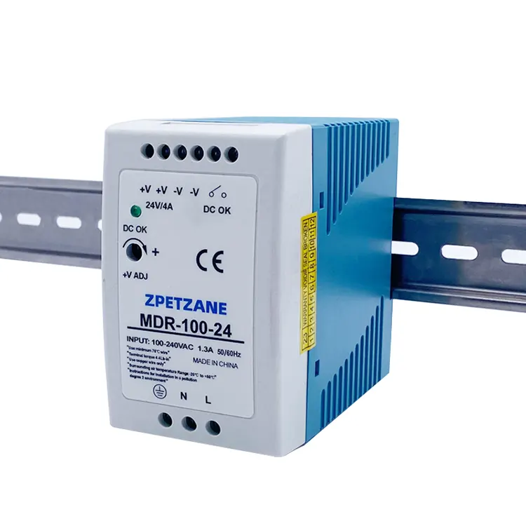 MDR-100W DIN রেল মাউন্ট করা সুইচ পাওয়ার সাপ্লাই