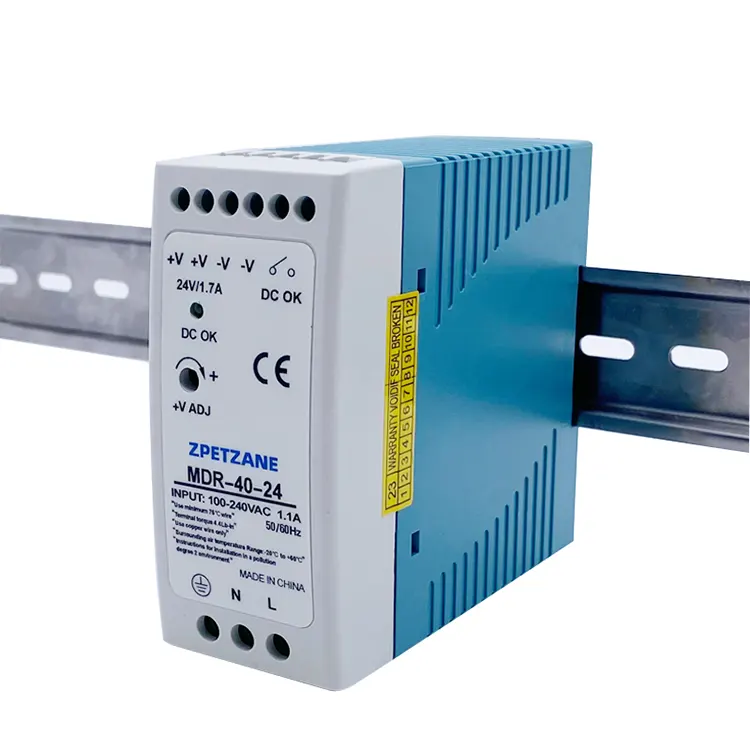 MDR-40W DIN রেল মাউন্ট করা সুইচ পাওয়ার সাপ্লাই