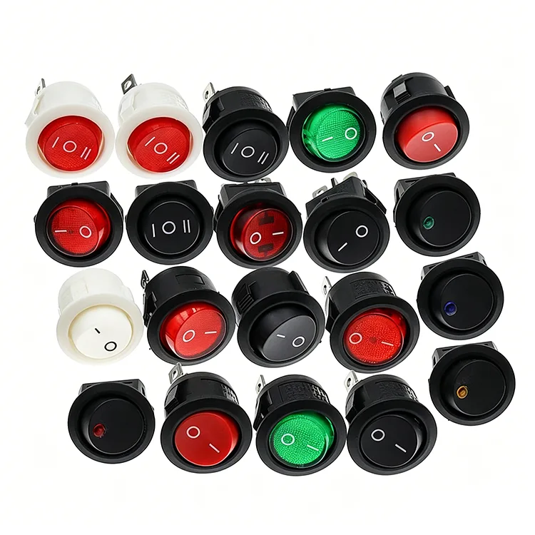 একাধিক প্রকার KCD1-101 রকার সুইচ
