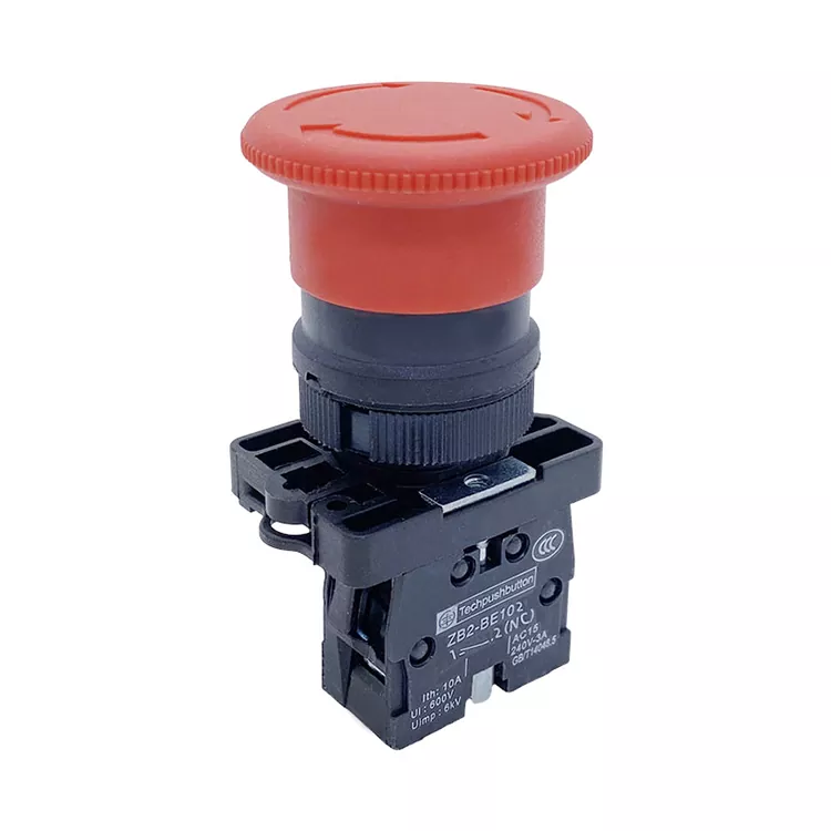 XB2-EC রিসেট মোমেন্টারি মাশরুম পুশ বোতাম সুইচ1